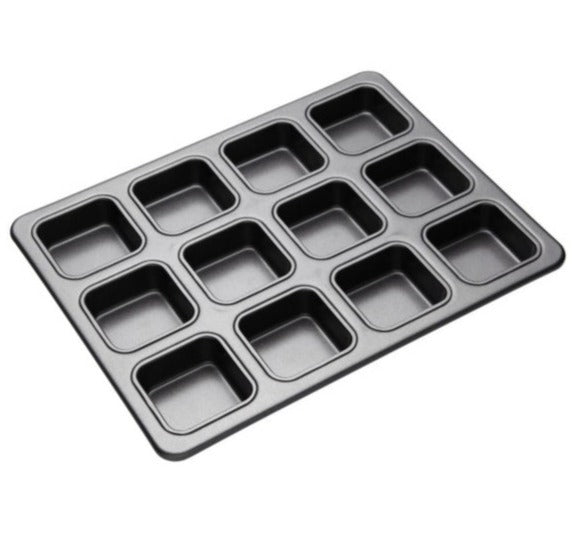 KitchenCraft Non Stick Mini Muffin Tin/Mince Pie Baking Tray, 24 Holes, 35  x 27 cm