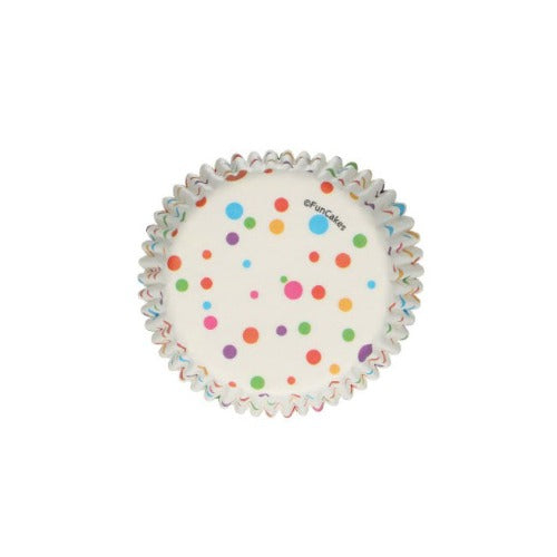Cupcake Cases, 48 Piece, Dots (C027)