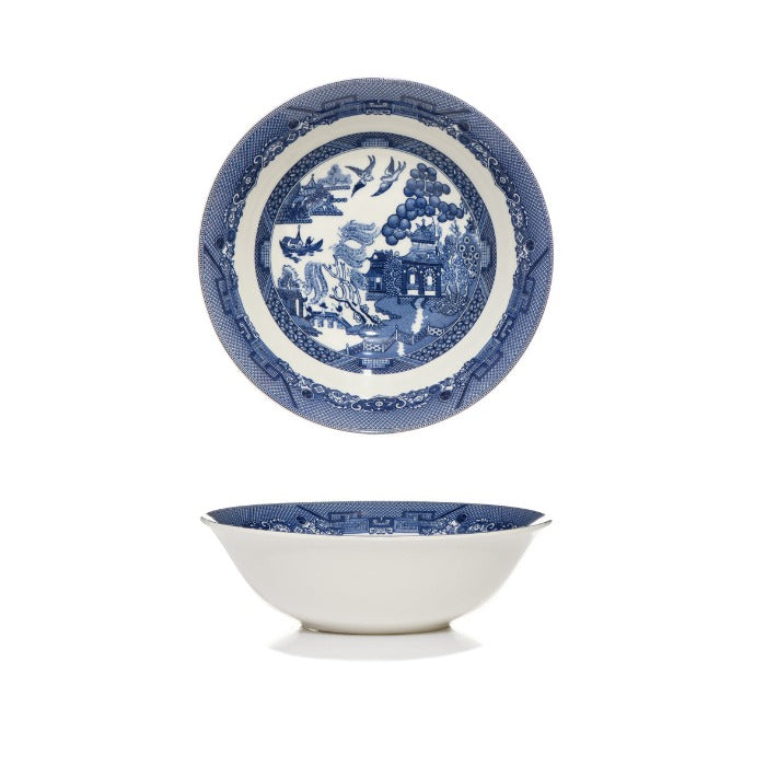 Blue Willow Pattern Cereal & Soup Bowl, 15cm