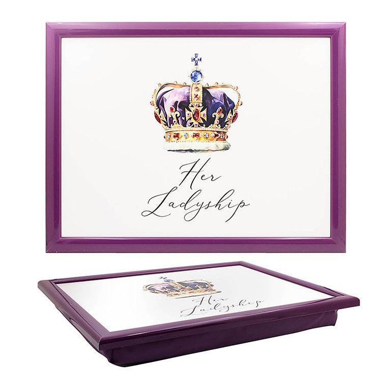 Premium Cushioned Lap Tray, Her Ladyship