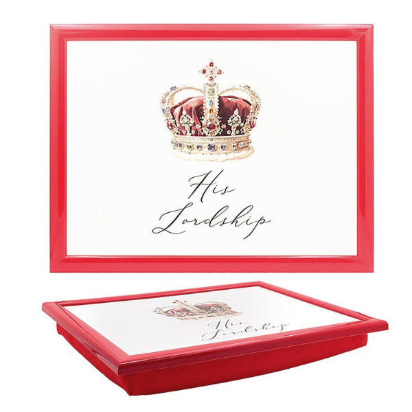 Premium Cushioned Lap Tray, His Lordship