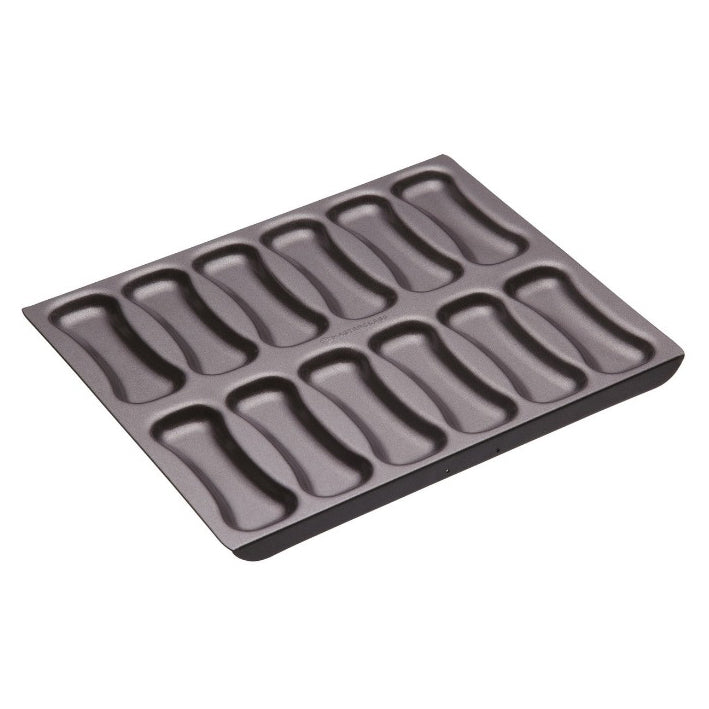 Masterclass Non-Stick 12 Hole Eclair Baking Tin (K56G)