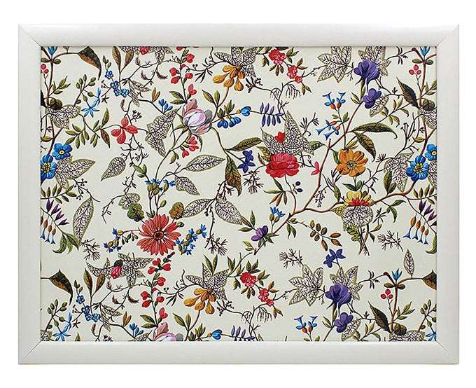 Premium Cushioned Lap Tray, William Kilburn Wild Flowers
