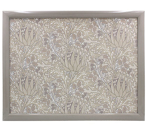 Premium Cushioned Lap Tray, William Morris Artichoke