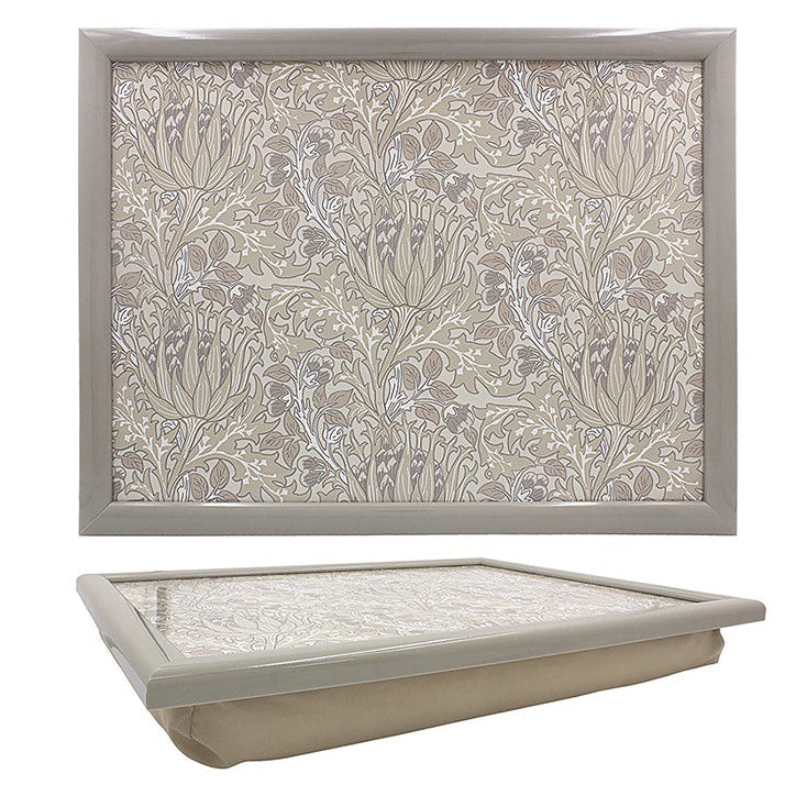 Premium Cushioned Lap Tray, William Morris Artichoke