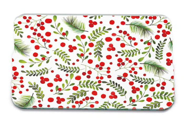 Glass Worktop Saver, Berries, Large, 50cm x 40cm