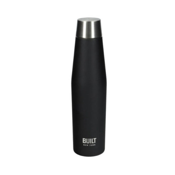 Built Double Walled Insulated Drinks Bottle, 540ml, Black