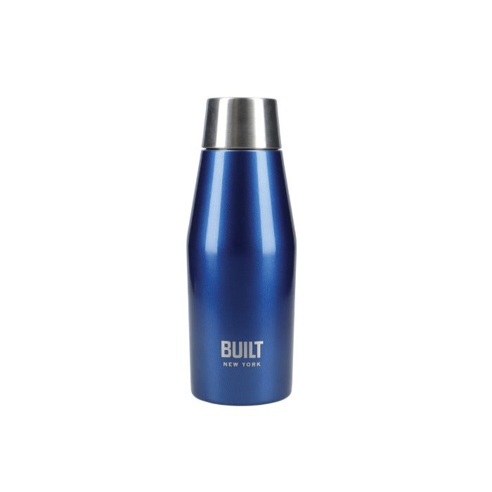 Built Double Walled Insulated Drinks Bottle, 330ml, Blue