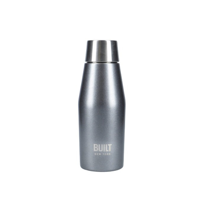 Built Double Walled Insulated Drinks Bottle, 330ml, Charcoal
