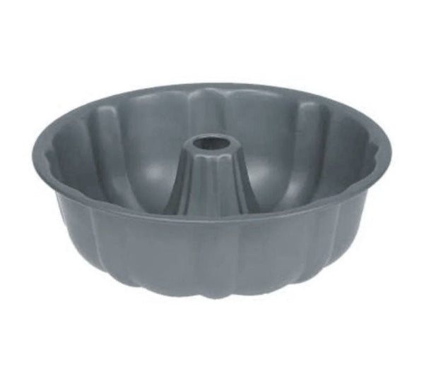 Dexam Fluted Cake Tin With Tube, Non-Stick, 25cm