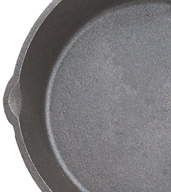 Deluxe Heavy Duty Cast Iron Frying Pan, 24cm
