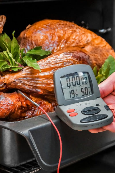 Taylor Pro Digital Probe Cooking Thermometer & Timer (k40r)