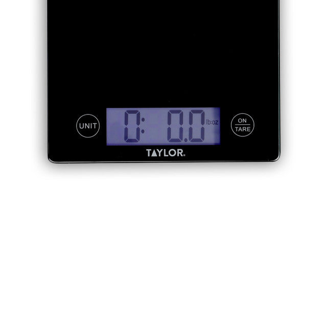 Taylor Digital Dual Glass Kitchen Scale, 5kg / 5000ml, Black