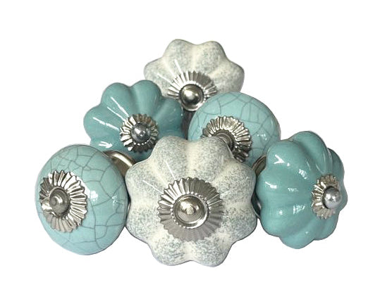 Drawer Knobs, Set Of 6, 4cm - 4.5cm (hm789)