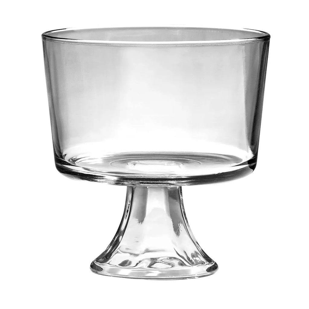 Glass Footed Trifle Bowl, 2L
