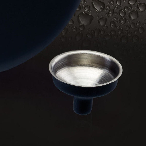 BarCraft Stainless Steel Soft Touch Hip Flask, 350ml