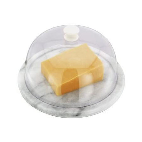 Judge Marble Round Cheese Board With Dome