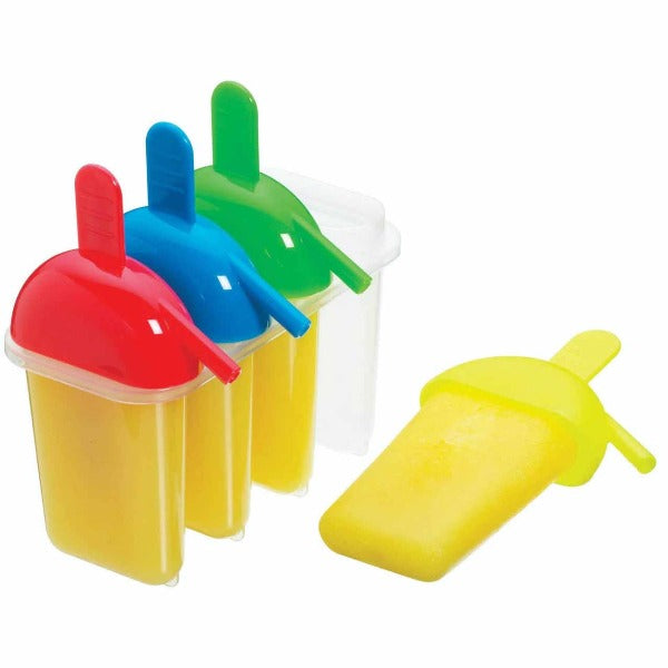 Kitchencraft Ice Pop Moulds, Set of 4