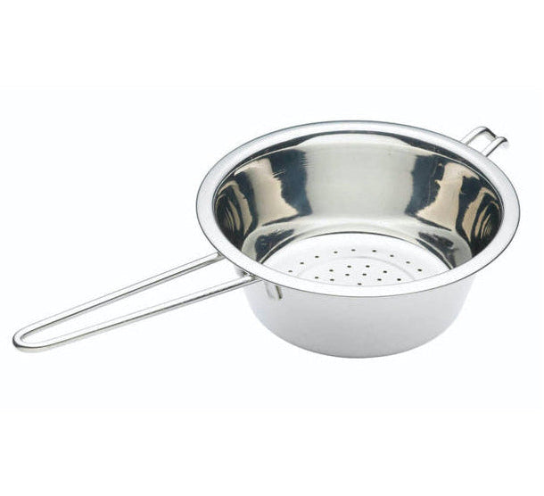KitchenCraft Stainless Steel Long Handled Colander, 20cm