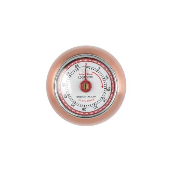 Retro Magnetic Kitchen Timer, Copper