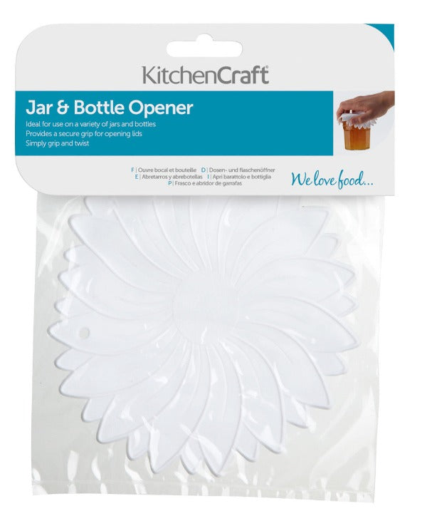 KitchenCraft Rubber Jar & Bottle Opener