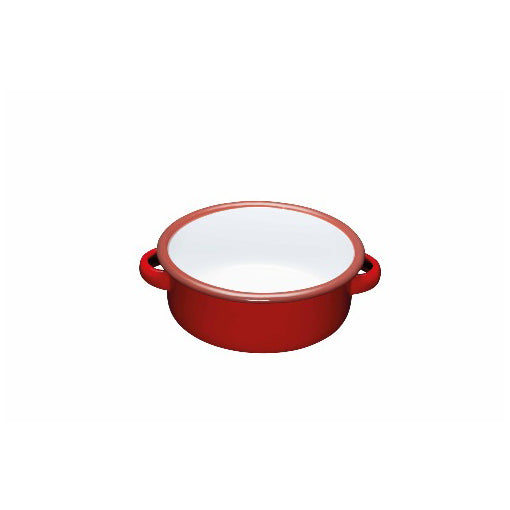 World of Flavours Enamel Serving Dish, 14cm, Red (k95s)