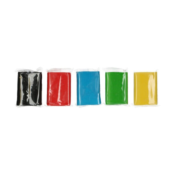 FunCakes Sugar Paste Multipack, 5 x 100g, Essential Colours