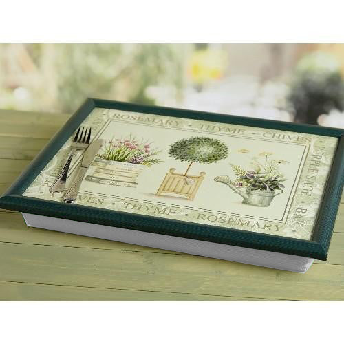 Premium Cushioned Lap Tray, Topiary