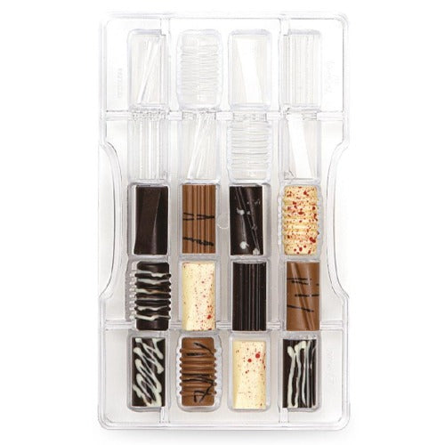 Assorted Blocks Chocolate Mould (d141)