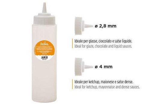Plastic Squeeze Bottle, 500ml (D167)