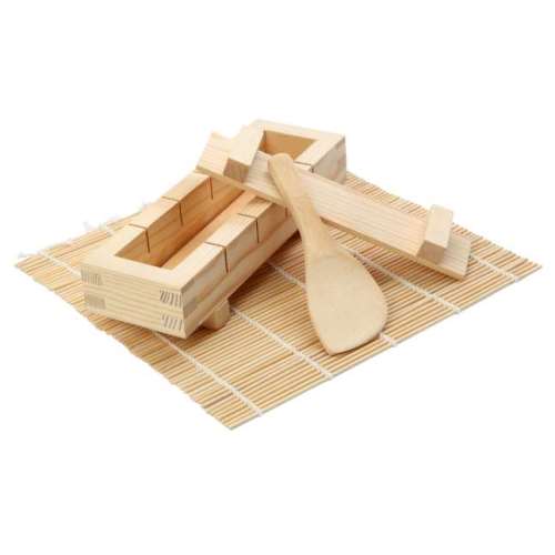 Dexam Sushi Making Kit With Mat, Paddle & Pressboard