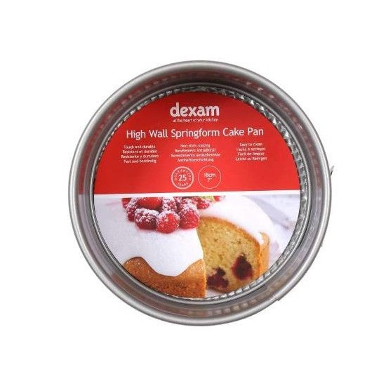 Dexam Non-Stick Deep Springform Cake Tin, 18cm (D534)