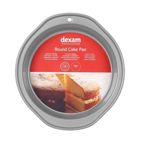Dexam Non-Stick Round Cake Tin, 20cm (D537)