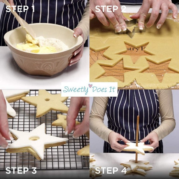 Kitchencraft 3d Christmas Tree Cookie Cutters (kc67)