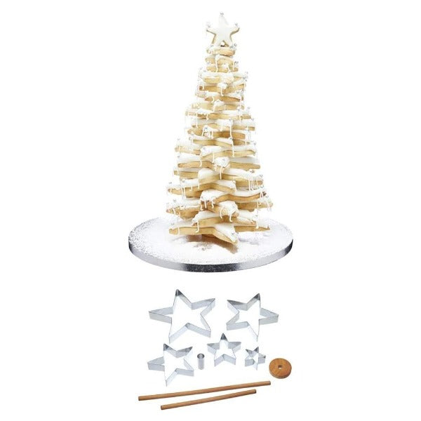 Kitchencraft 3d Christmas Tree Cookie Cutters (kc67)
