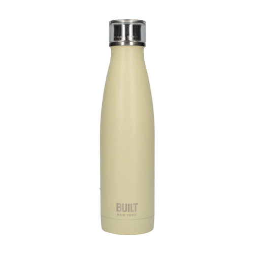 Built Double Walled Insulated Drinks Bottle, 500ml, Vanilla