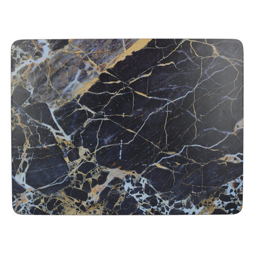 Premium Placemats, Set Of 6, Navy Marble