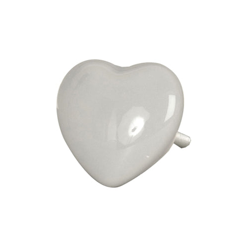 ceramic heart door knob