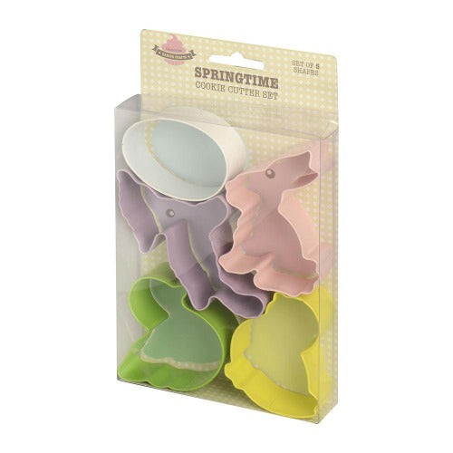 Easter Springtime Cookie Cutters, Set Of 5 (E210)