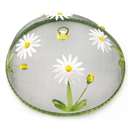 Domed Mesh Food Cover, 35cm, Daisy (07ED)
