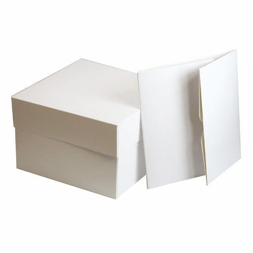 Square White Cake Box, 12" (C054)
