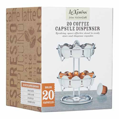 Nespresso Coffee Pod Holder for 20 capsules (k04m)
