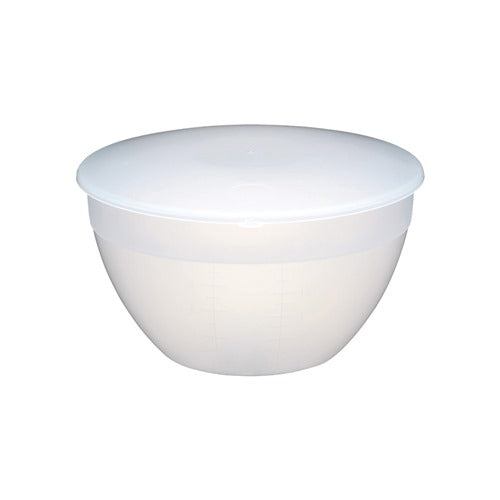Kitchencraft Plastic Pudding Basin with Lid, 2 Pint/1.1l (K05F)