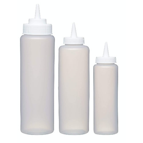 Easy Squeeze Sauce Dispensers, Set Of 3
