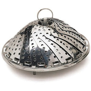 Kitchencraft Collapsible Steaming Basket, 23cm