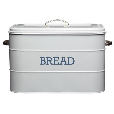 Living Nostalgia Bread Bin, French Grey (K26H)