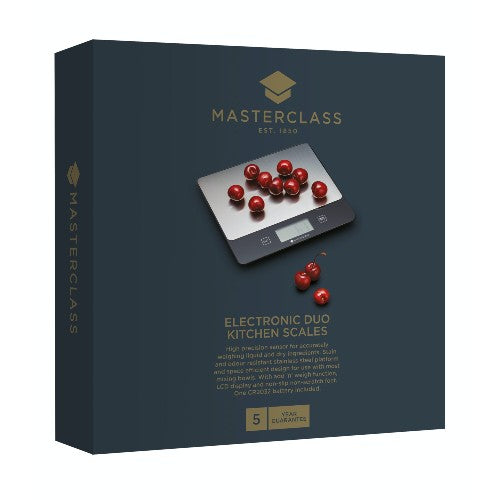 Masterclass Electronic Duo Kitchen Scales (K11G)