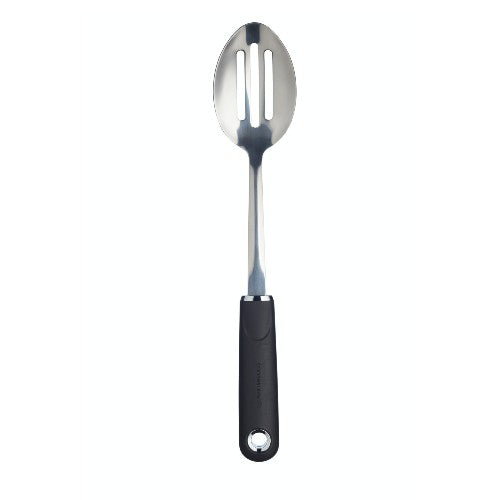 MasterClass Soft Grip Stainless Steel Slotted Spoon (k69j)