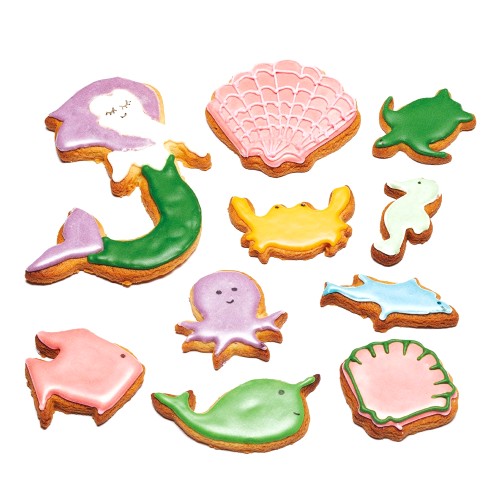 Mermaid Cookie Cutters, Set of 10