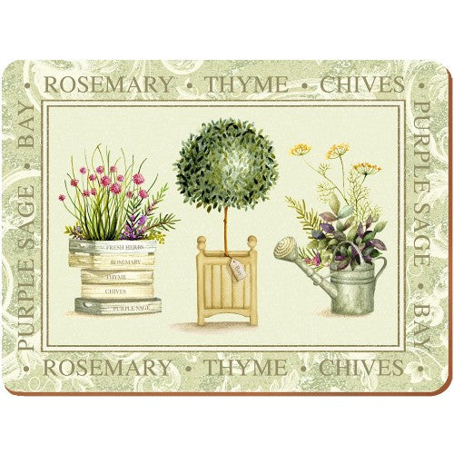 KITCHENCRAFT TOPIARY TABLE MATS